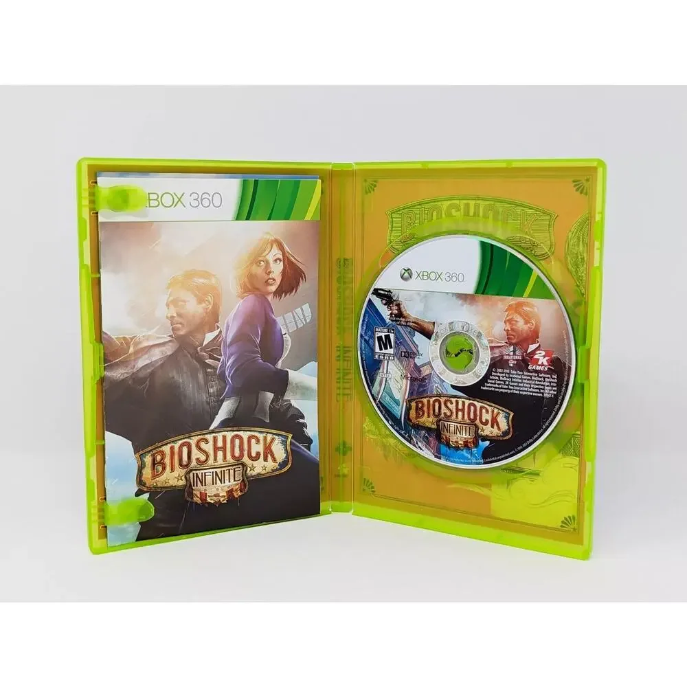 Bioshock Infinite Microsoft Xbox 360 Clean Complete Manual Tested Video Game